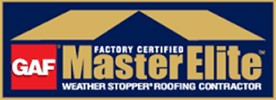 GAF Master Elite Factory Certified logo